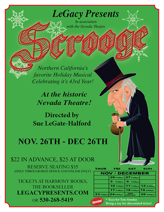 Scrooge 2021 poster