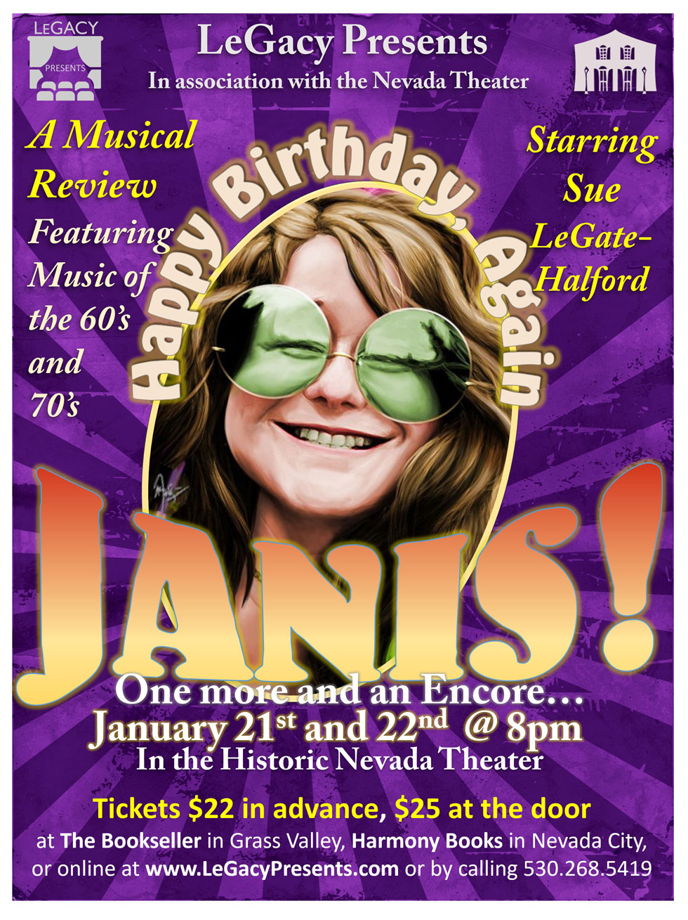 Happy Birthday Janis! - Nevada Theatre